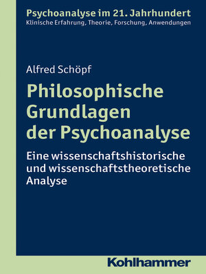 cover image of Philosophische Grundlagen der Psychoanalyse